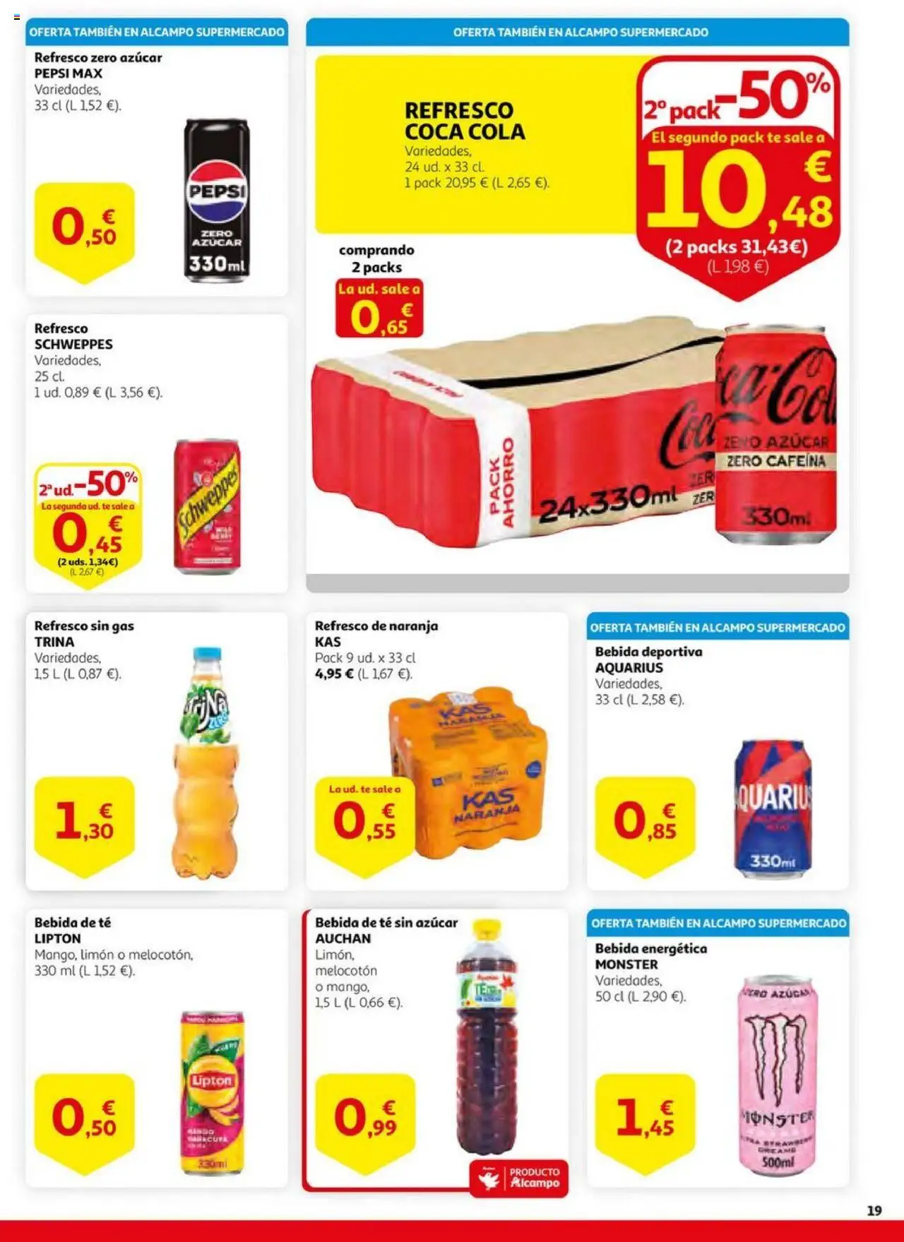 Alcampo - HG Unificado Madrid │ válido desde el 01.07.2025 | Página: 19 | Productos: Té