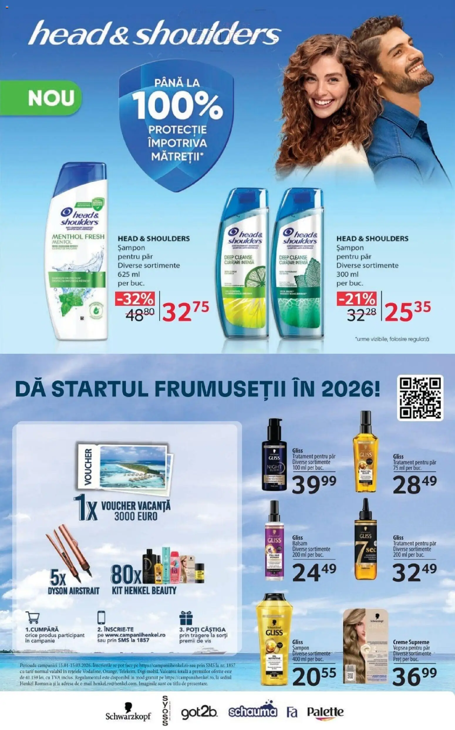 Noul catalog Selgros – valabil de la 23.01.2026 | Pagină: 20 | Produse: Tratament pentru păr, Vopsea, Șampon, Balsam