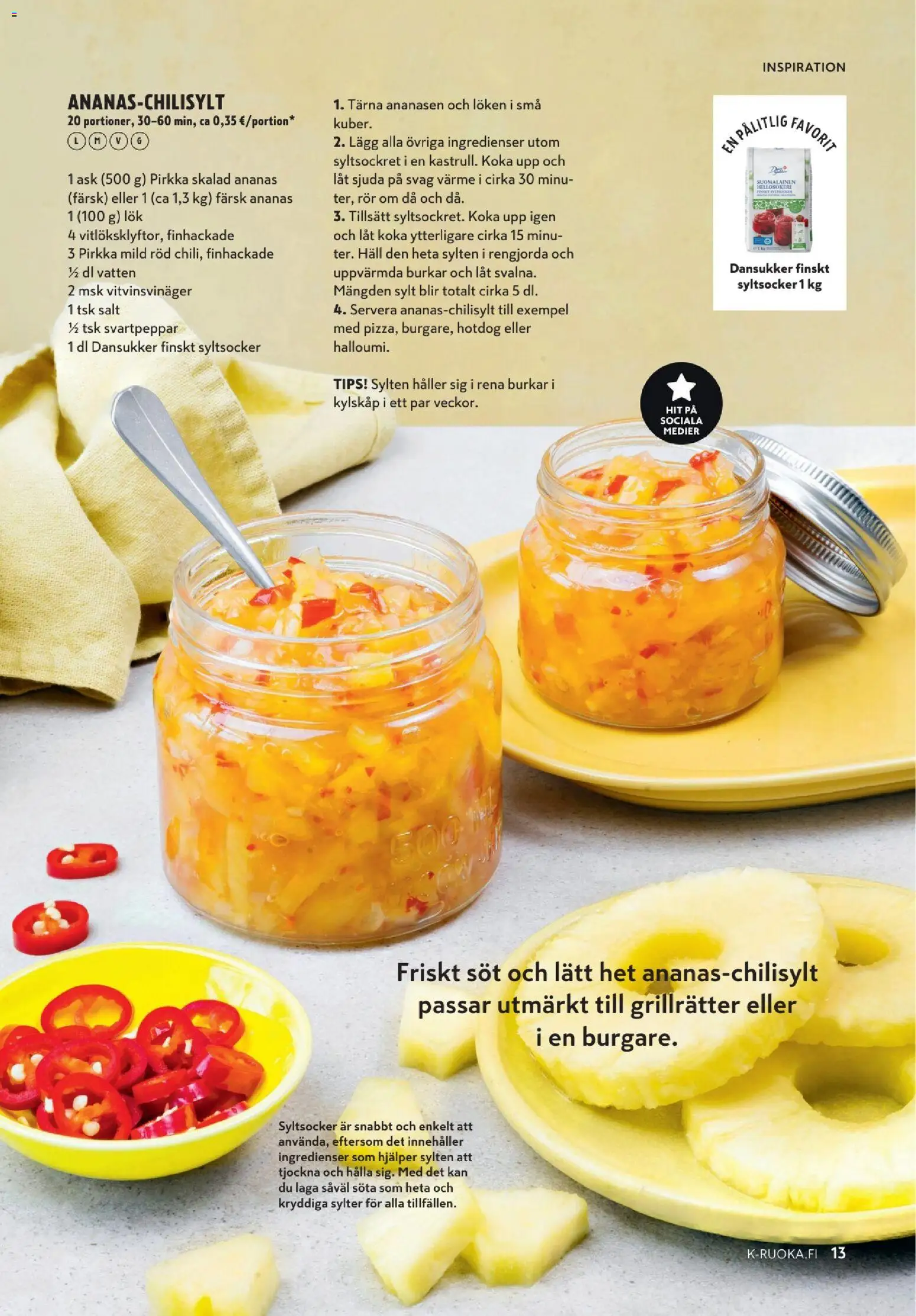 K-Market tarjoukset - K-mat – voimassa 06.05.2026 alkaen | Sivu: 13 | Tuotteet: Ananas