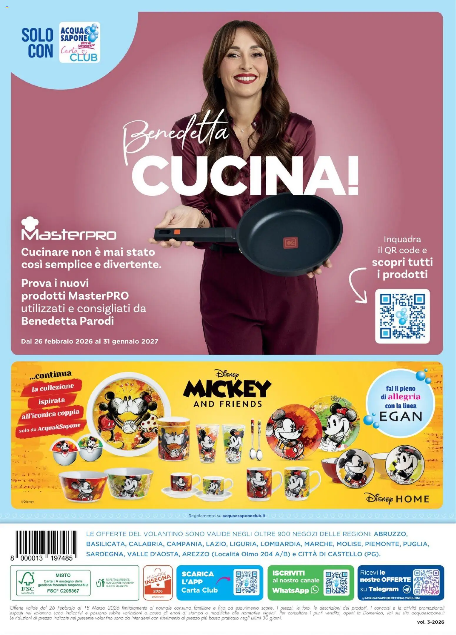 Volantino Acqua e Sapone del 26.02.2026 | Pagina: 16 | Prodotti: Sapone, Stampa