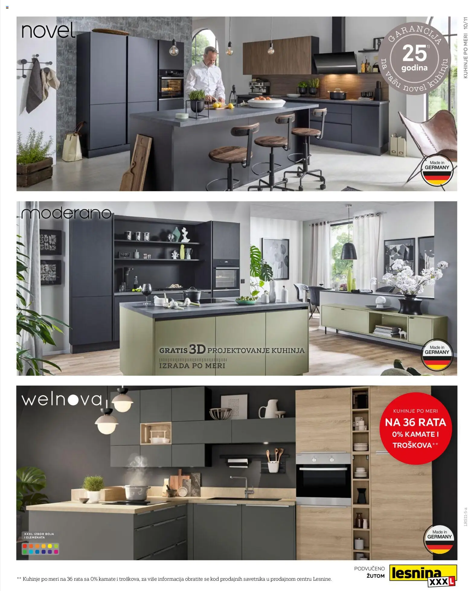 Lesnina XXXL katalog - važi od 27.10.2025 | Strana: 11 | Proizvode: Kuhinja