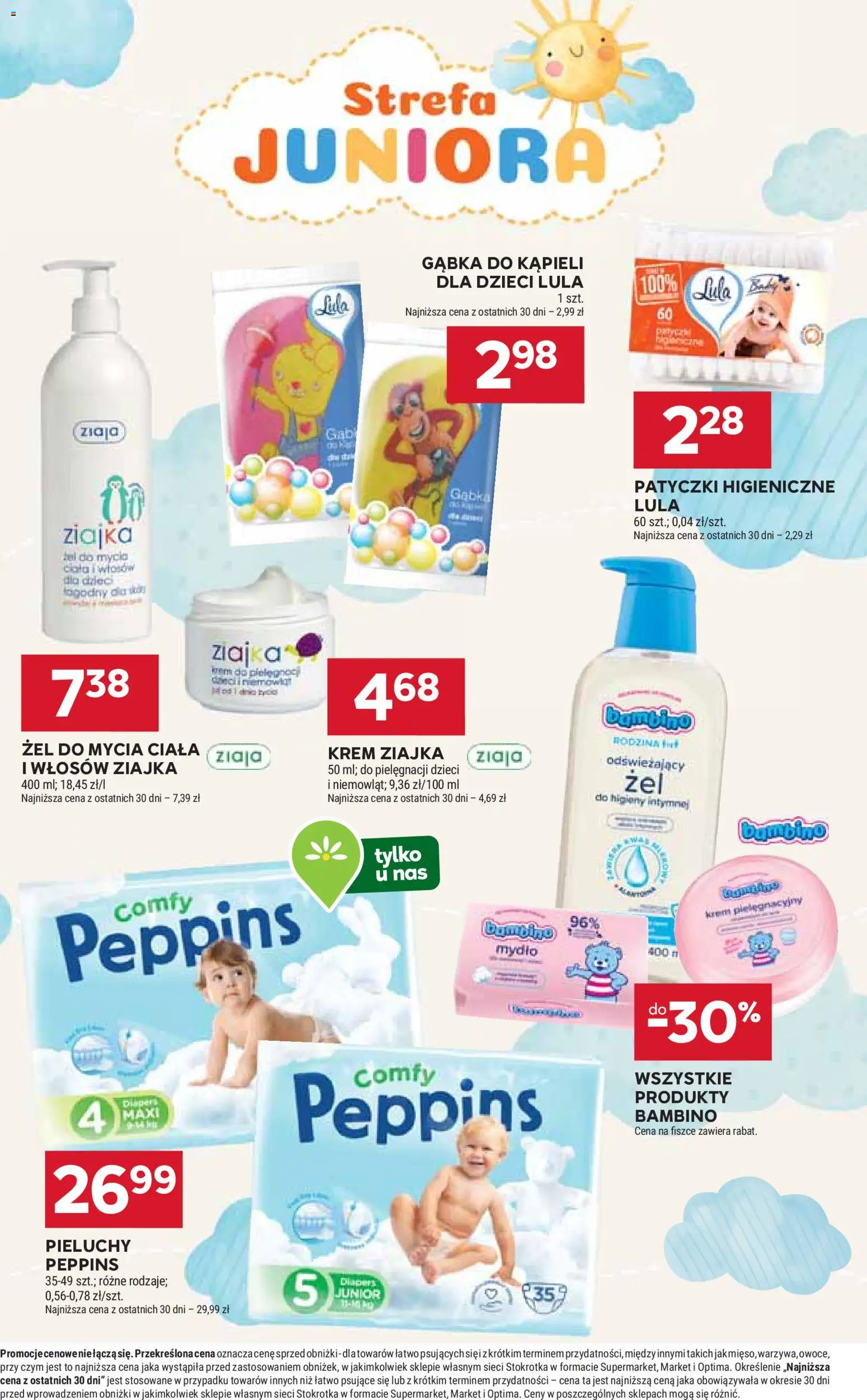 Stokrotka Gazetka od 22.01.2026 | Strona: 35 | Produkty: Stokrotka, Gąbka, Mydło, Krem