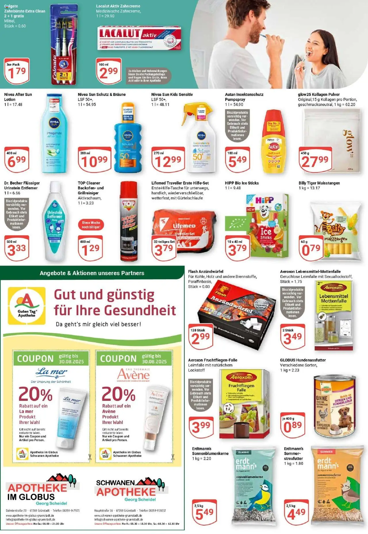 Globus prospekt Grünstadt	 - gültig ab dem 17.08.2025 | Seite: 22 | Produkte: Top, After Sun, Backofen, Uhr