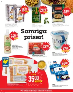 Willys reklamblad aktuell från 14.07.2025 | Sida: 6 | Produkter: Galler, Grillkorv, Pizza, Pesto