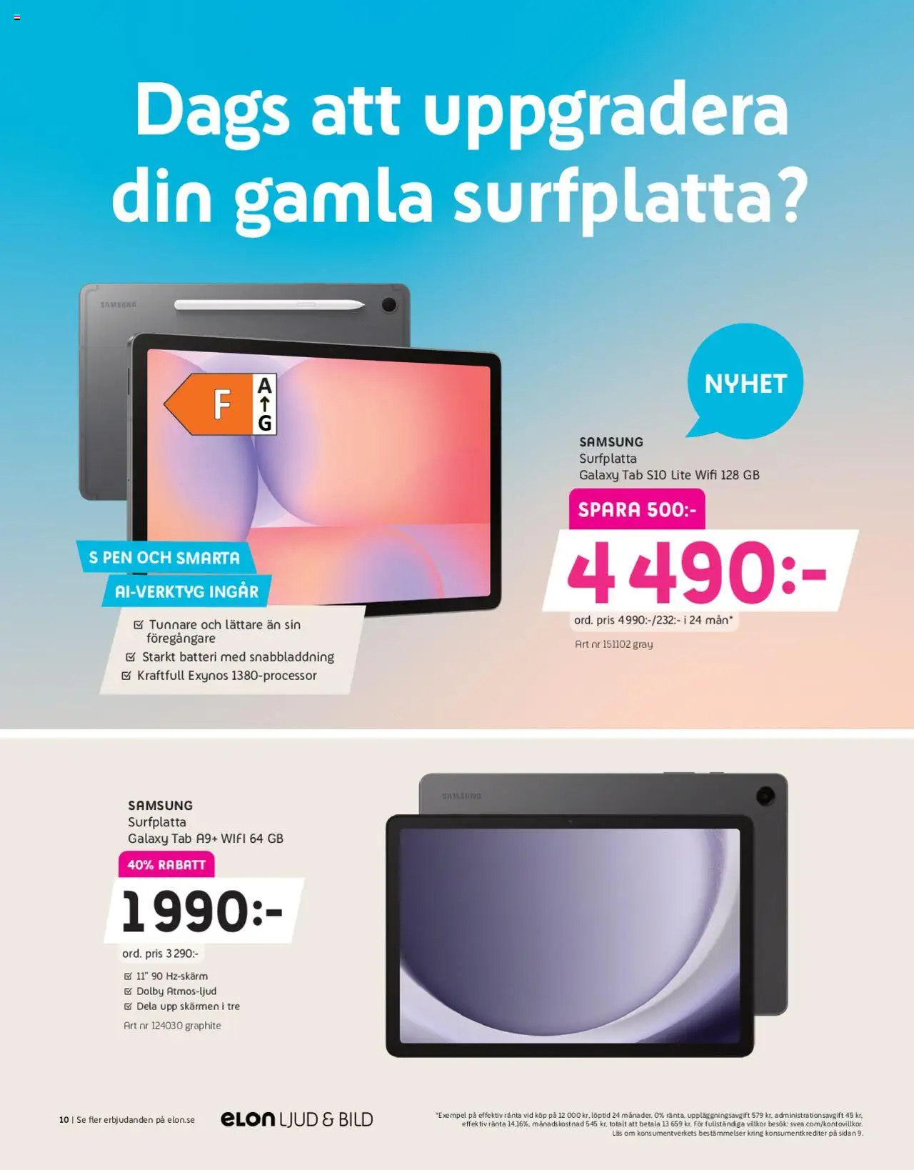 Elon reklamblad aktuell från 29.09.2025 | Sida: 10 | Produkter: Batteri, Wifi