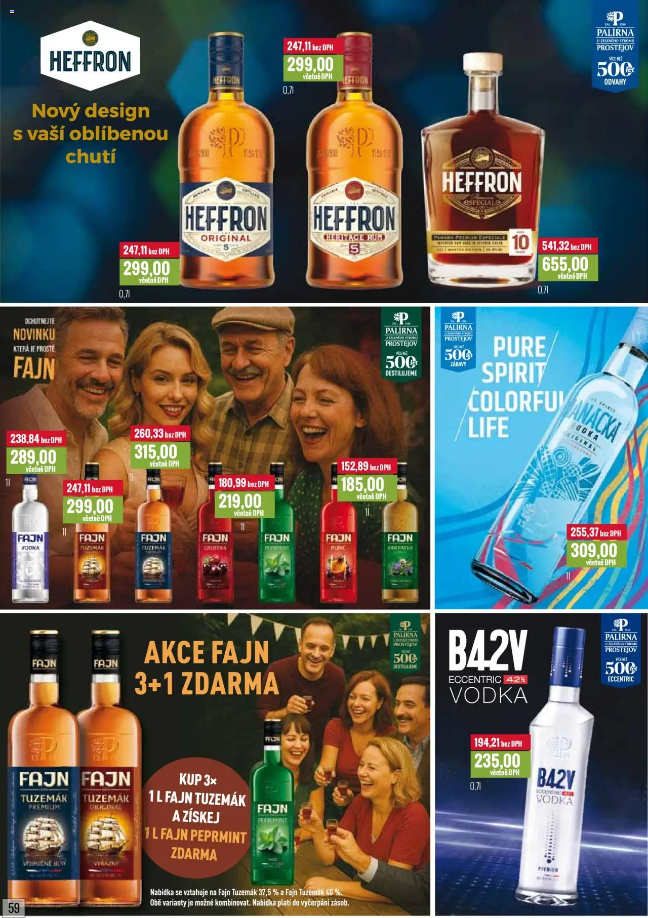 Ratio leták od 01.10.2025 | Strana: 60 | Produkty: Rum, Heffron, Vodka, Tuzemák