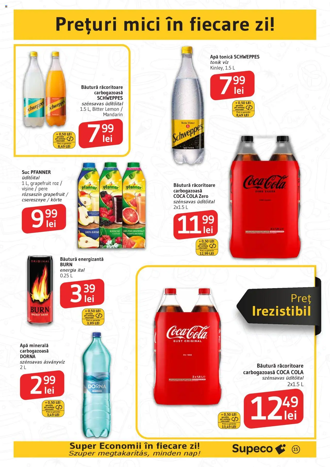 Catalog Supeco Bilingv – valabil de la 21.08.2025 | Pagină: 15 | Produse: Yazı tahtası kalemi, Mici, Amerikan servis, Zahăr