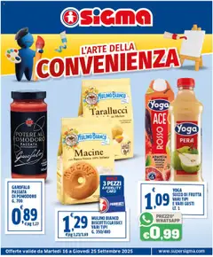 Anteprima del volantino Volantino SIGMA	 valido a partire dal 16.09.2025