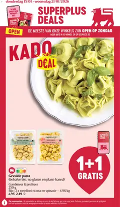 Delhaize folder week 3 - Voorbeeld van een folder van Delhaize, geldig van 15.01.2026