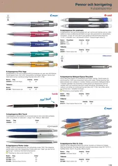 Office Depot - Kontorskatalog 2024   - Förhandsvisning av reklamblad från butik Office Depot aktuell från 15.02.2024 | Sida: 111 | Produkter: Penna, Roller