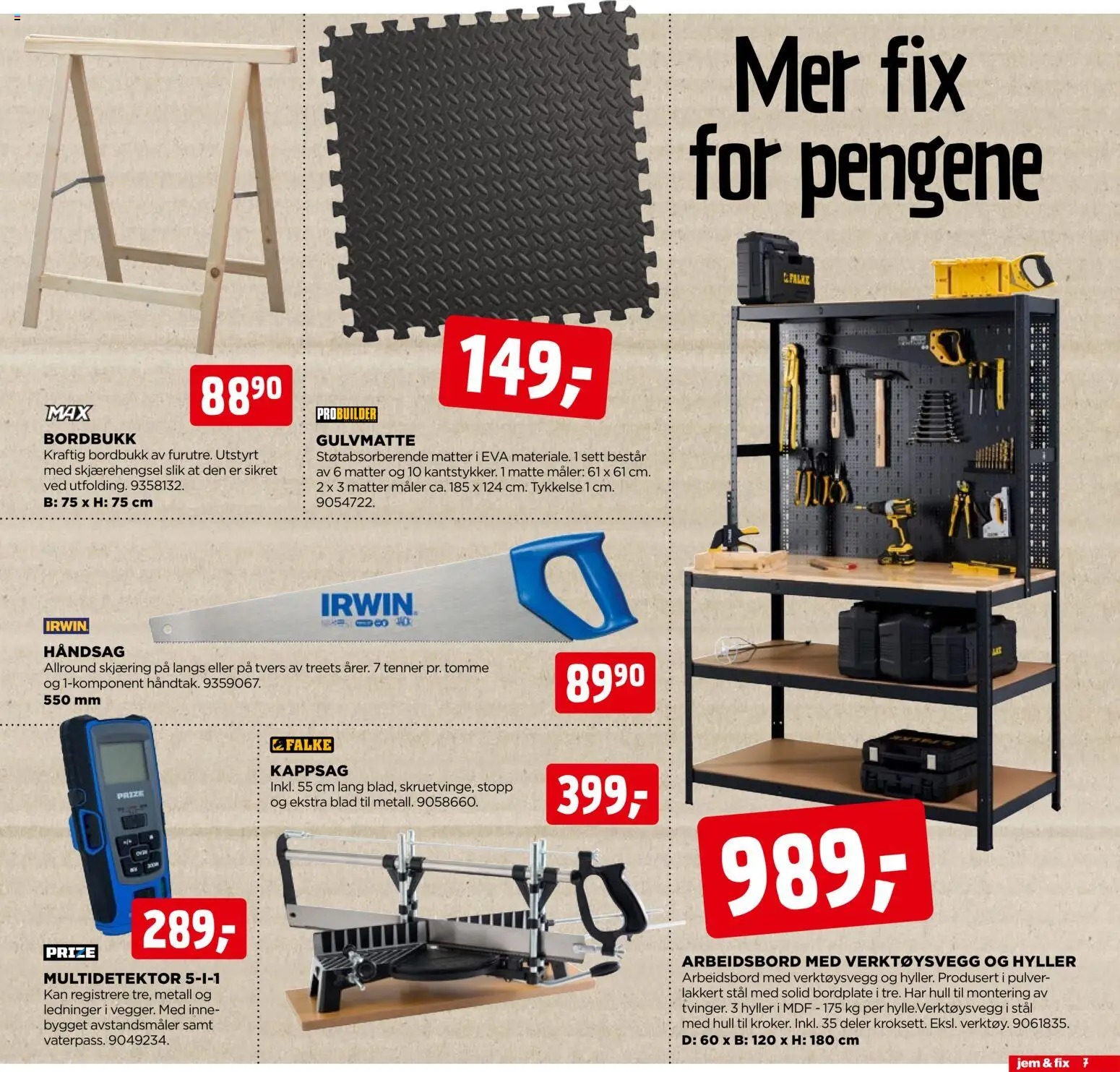 {H1} | Side: 7 | Produkter: Kappsag, Суміш дитяча