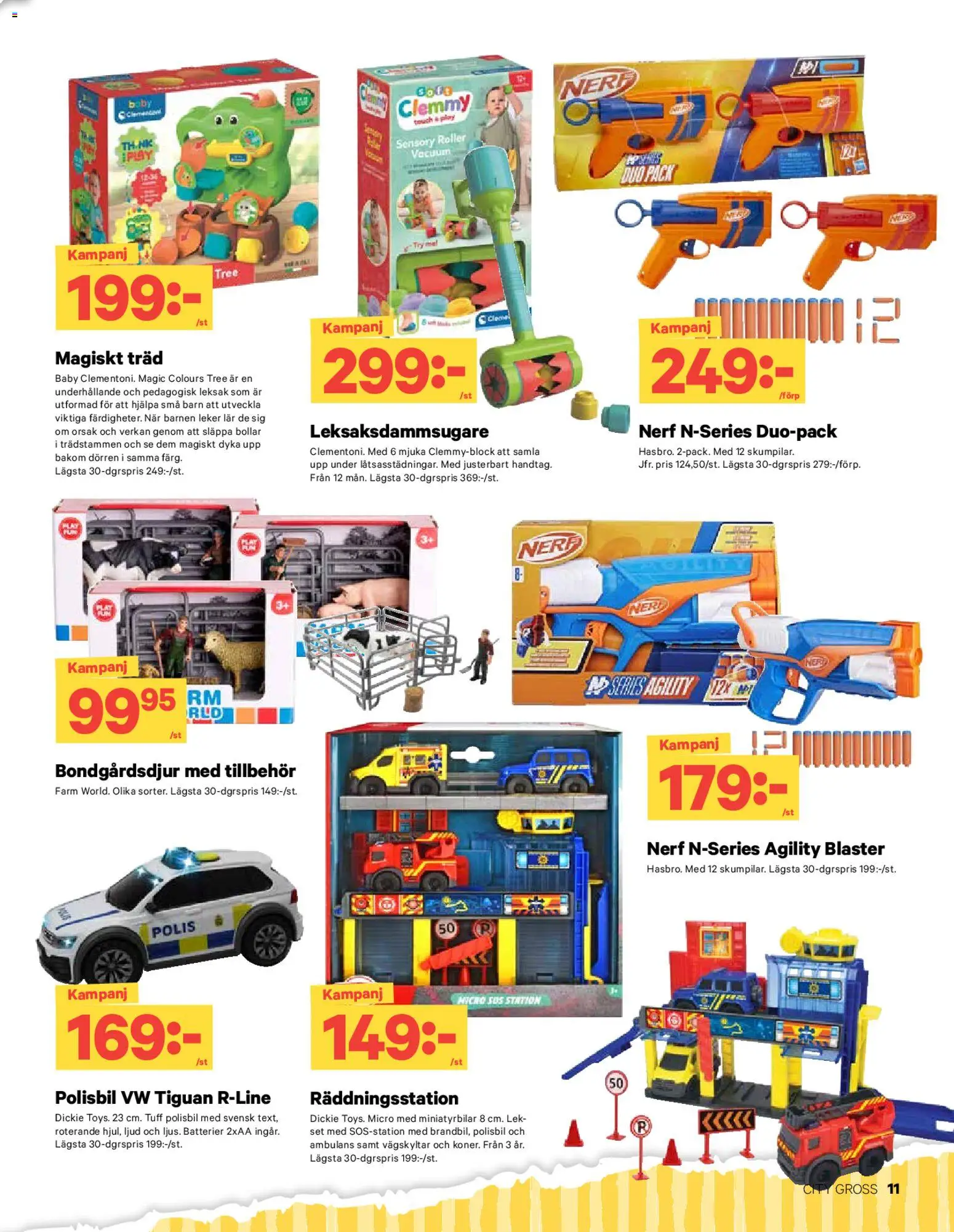 City Gross reklamblad aktuell från 15.12.2025 | Sida: 23 | Produkter: Batterier, Set, Roller