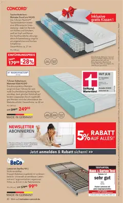 Matratzen Concord Prospekt ab 25.02.2026 gültig | Seite: 2