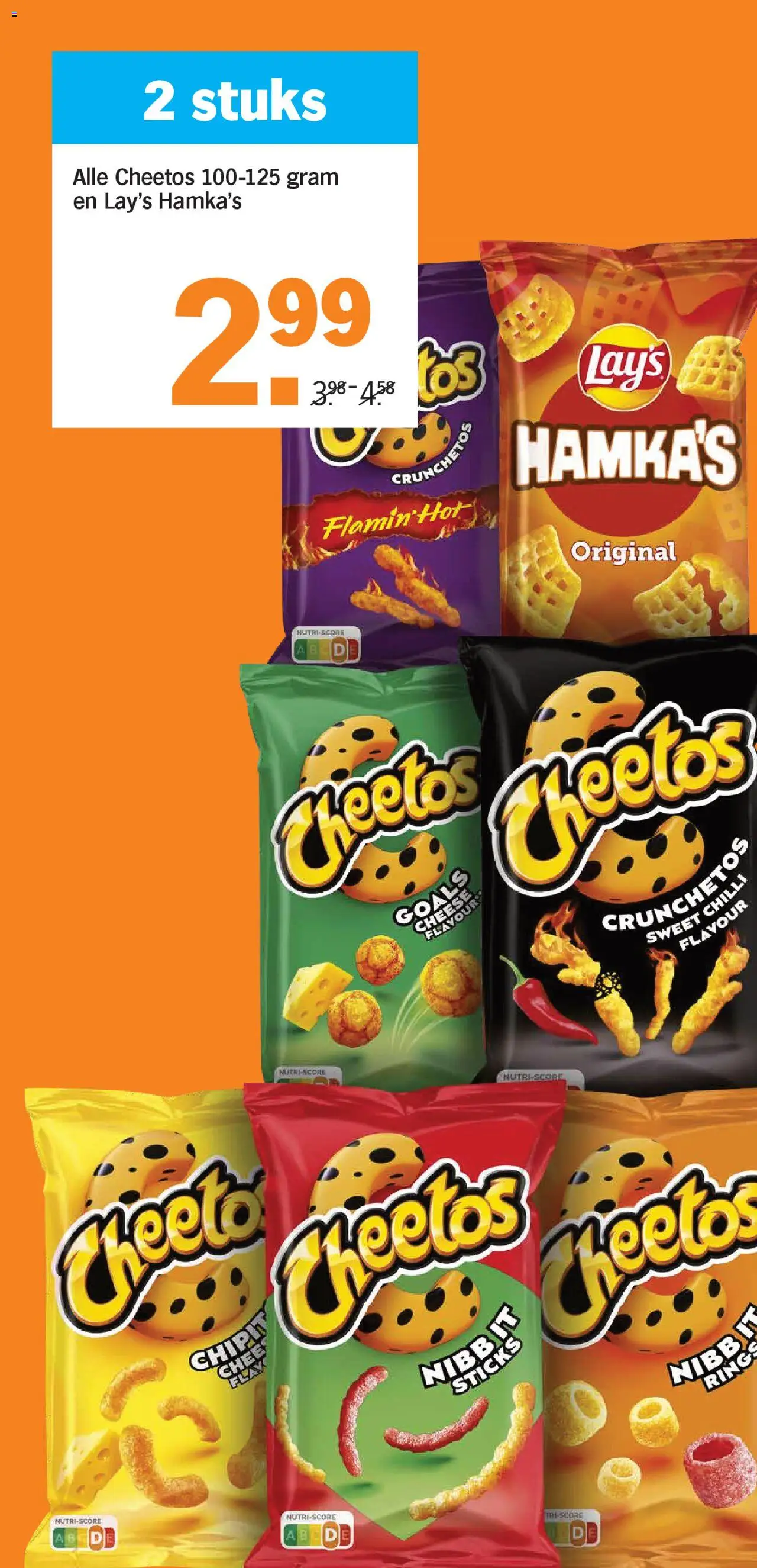  | Pagina: 19 | Producten: Snacks, Cheetos, Ring