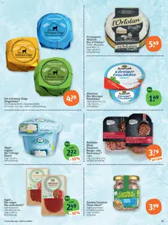 Tegut Prospekt 	 ab 02.02.2026 gültig | Seite: 25 | Produkte: Ziegenkäse, Burger, Erbsen, Frischkase
