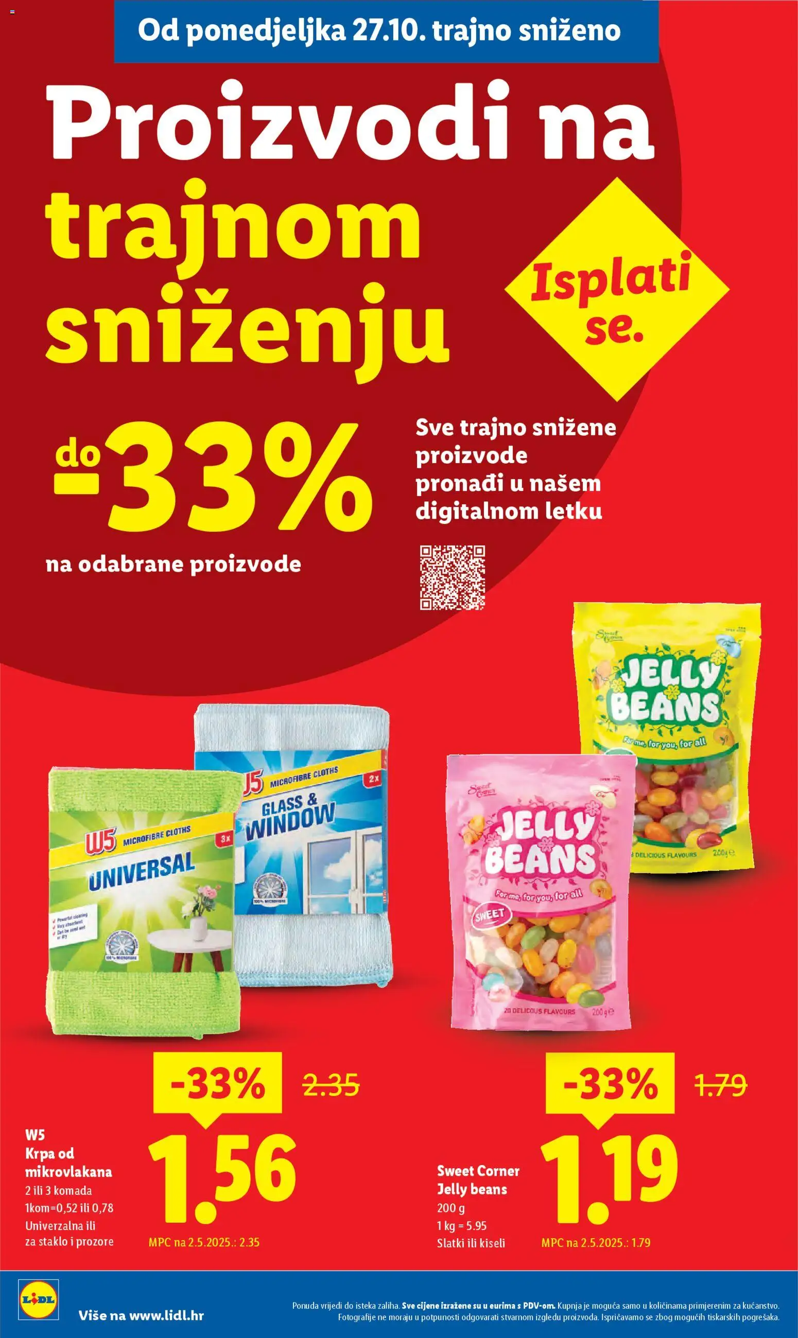 Lidl katalog | vrijedi od 27.10.2025 | Stranica: 2 | Proizvodi: Krpa
