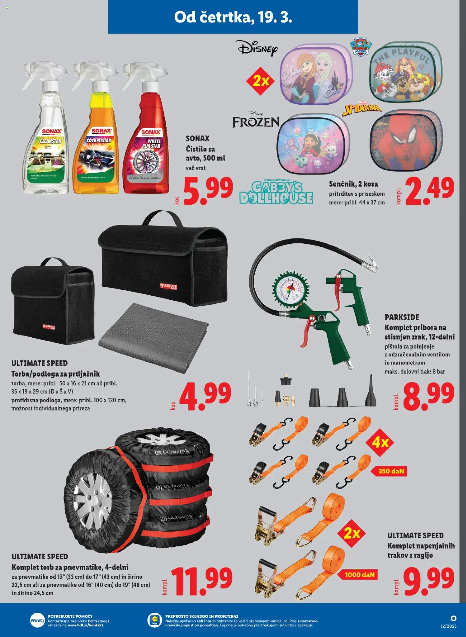 Novi Lidl katalog ponudbe – veljaven od 19.03.2026 | Stran: 25