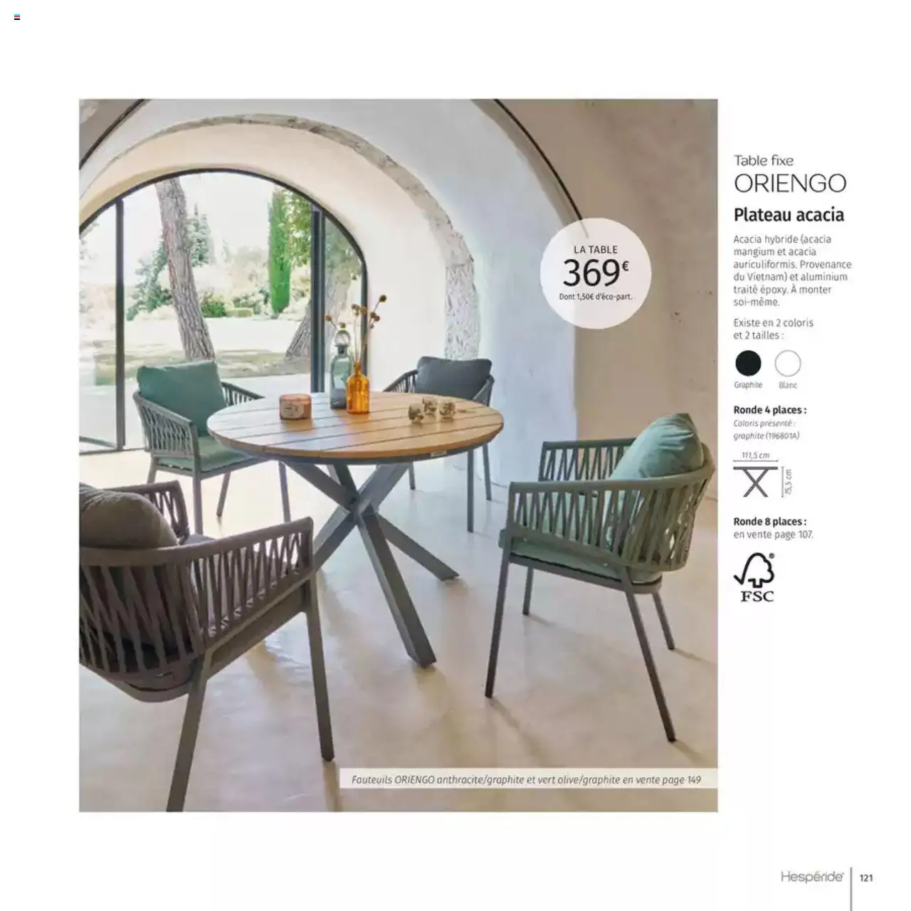  | Page: 121 | Produits: Plateau, Table
