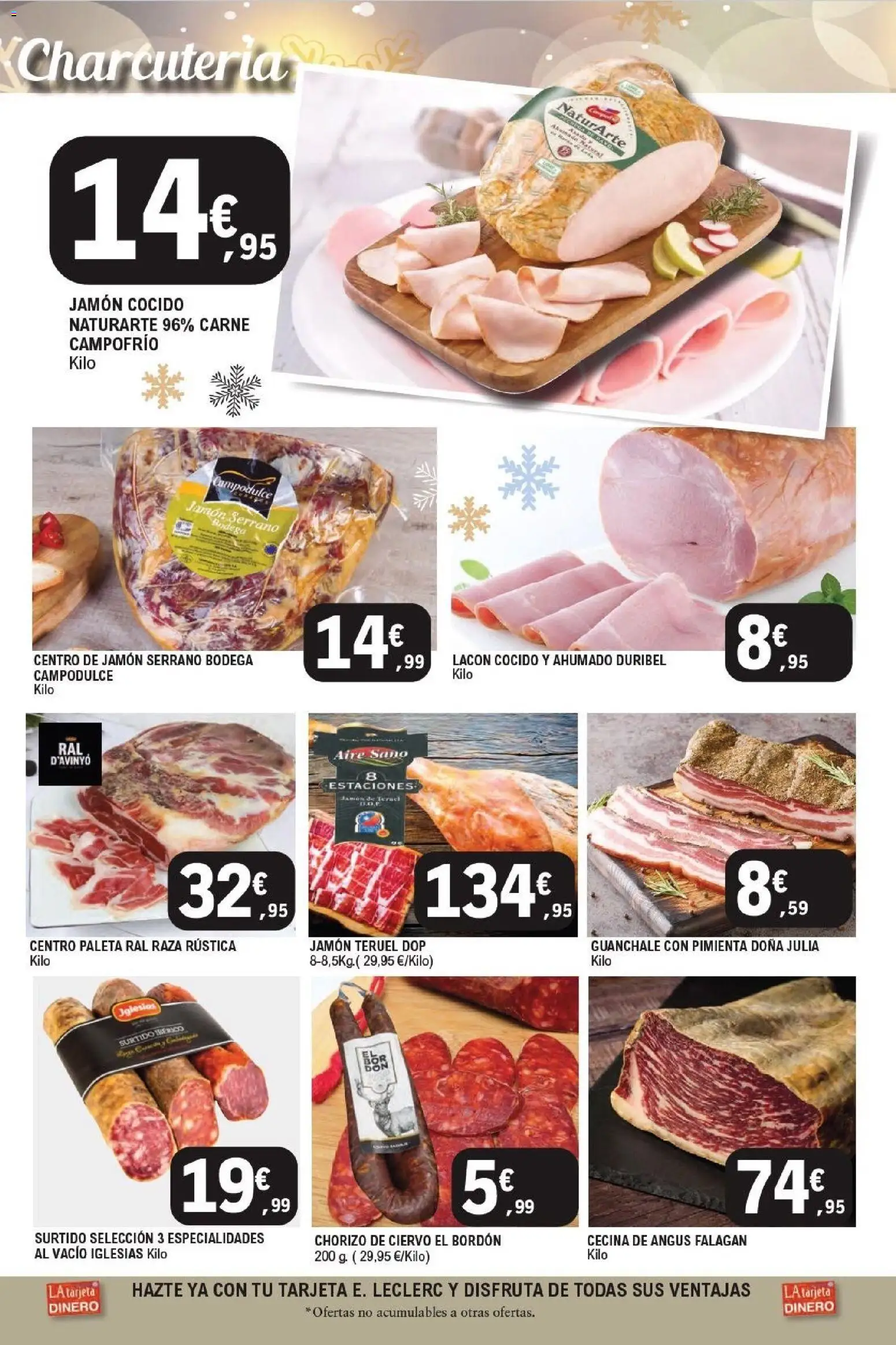E.Leclerc Black Friday │ válido desde el 19.11.2025 | Página: 6 | Productos: Jamón serrano, Jamón, Jamón cocido