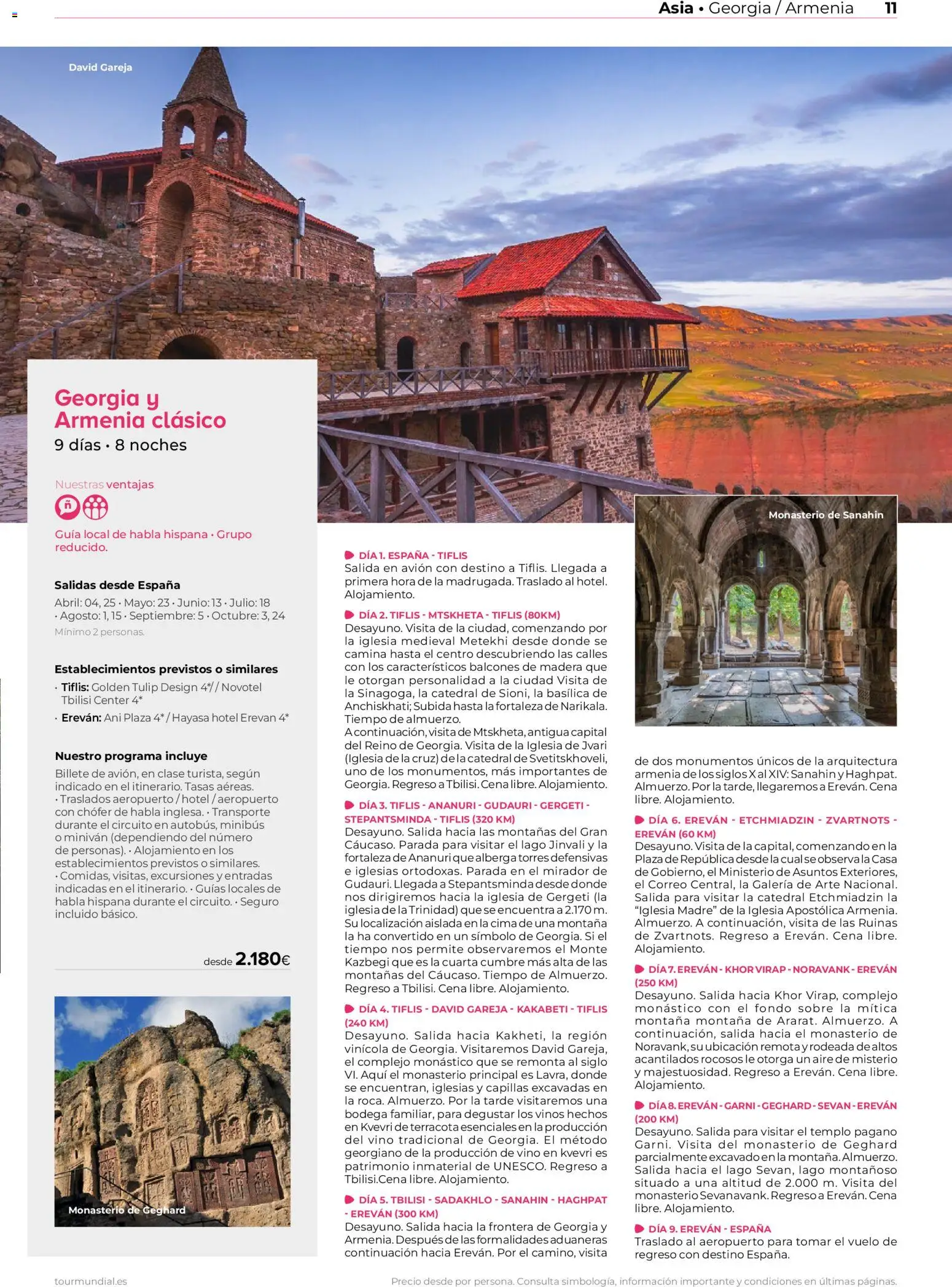 Viajes El Corte Inglés Asia y Oceanía │ válido desde el 01.01.2026 | Página: 11 | Productos: Vino