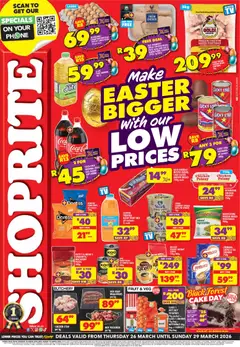 Shoprite specials catalogue – valid from 26.03.2026