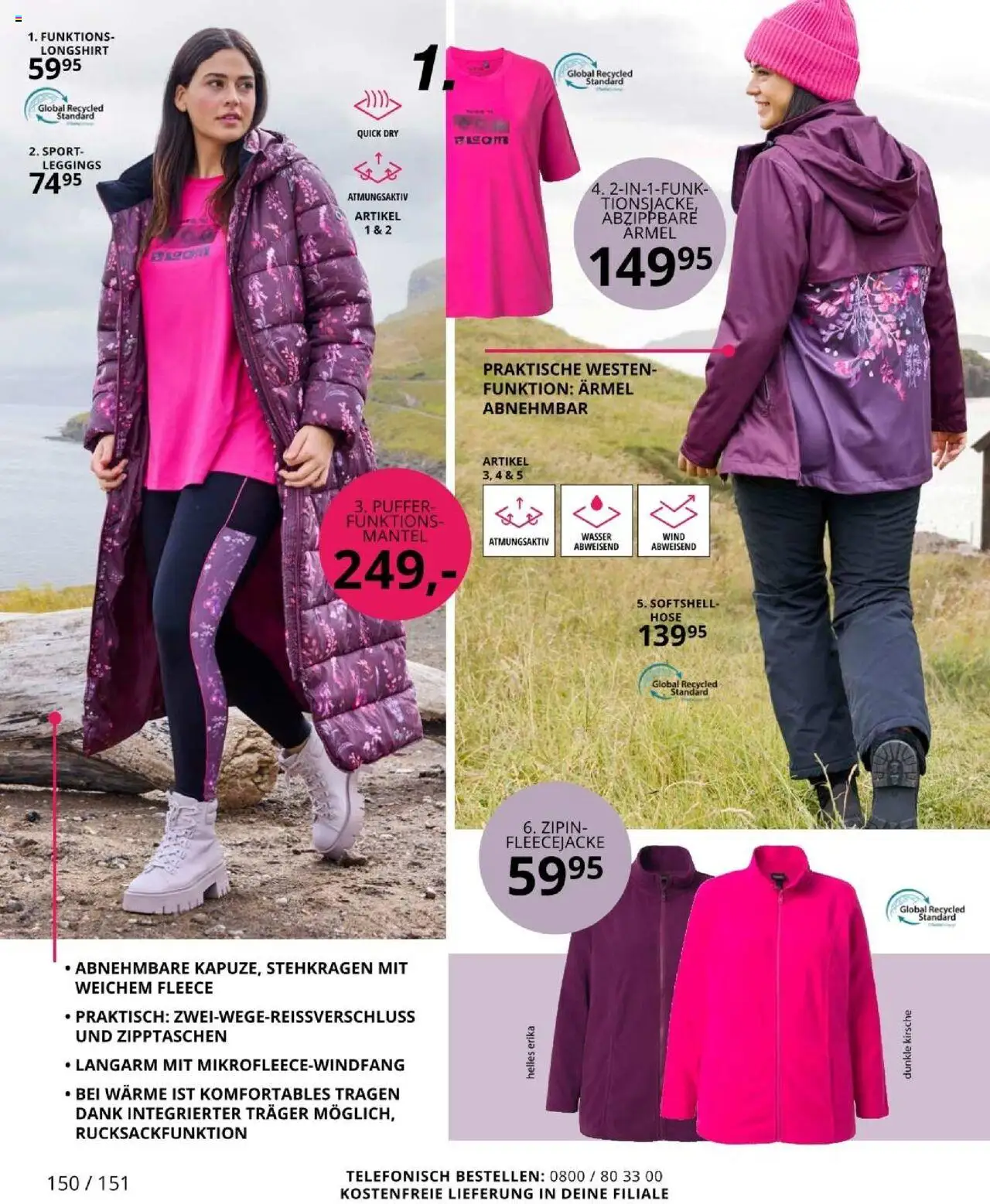 Ulla Popken akciós ujság - amely érvényes a következő dátumtól: 01.10.2025 | Oldal: 150 | Termékek: Leggings