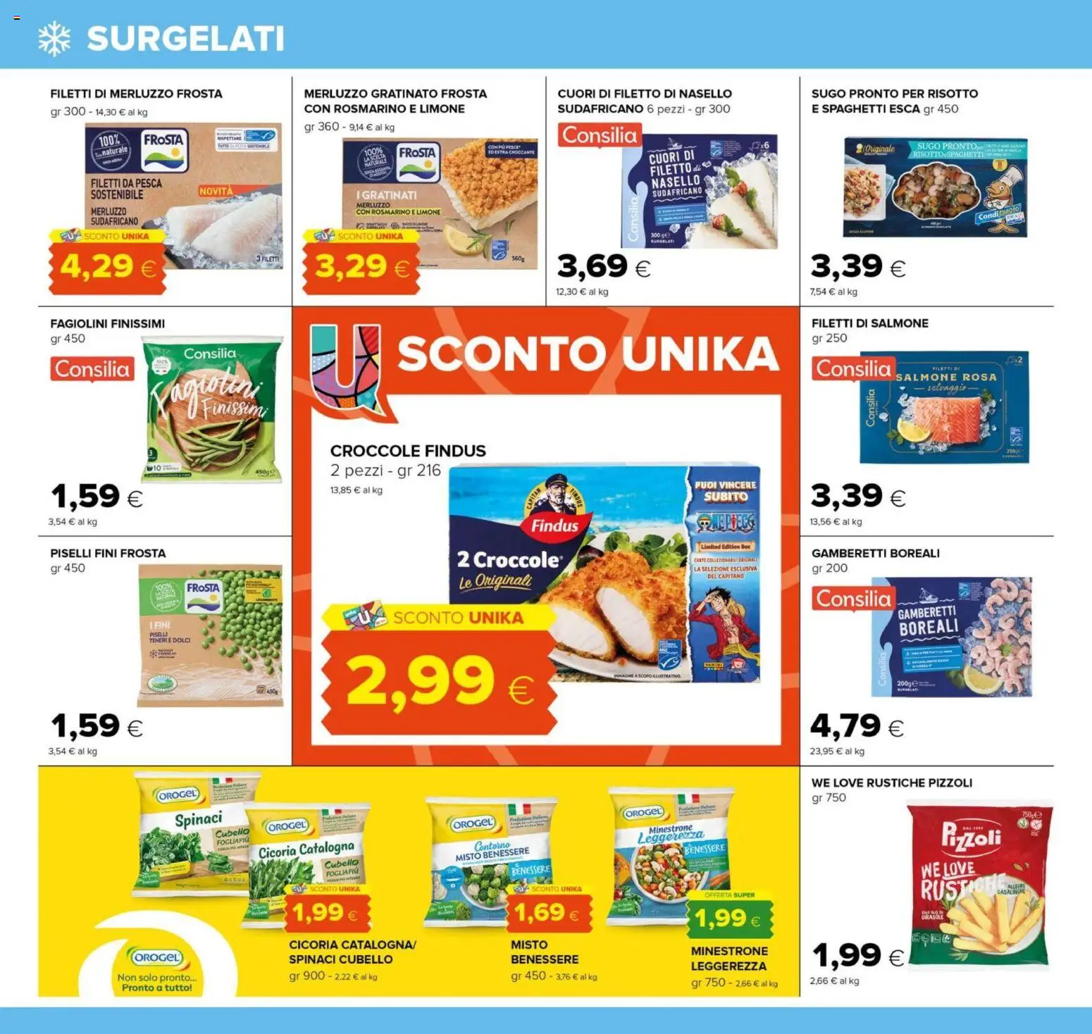 Volantino Tigre del 12.03.2026 | Pagina: 10 | Prodotti: Limone, Fagiolini, Nasello, Gamberetti