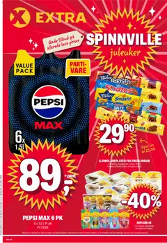 Forhåndsvisning av Coop Extra kundeavis gyldig fra 24.11.2025