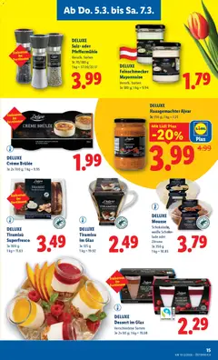Lidl Flugblatt ab 05.03.2026 gültig | Seite: 19 | Produkte: Salz, Pfeffer, Himbeere, Creme
