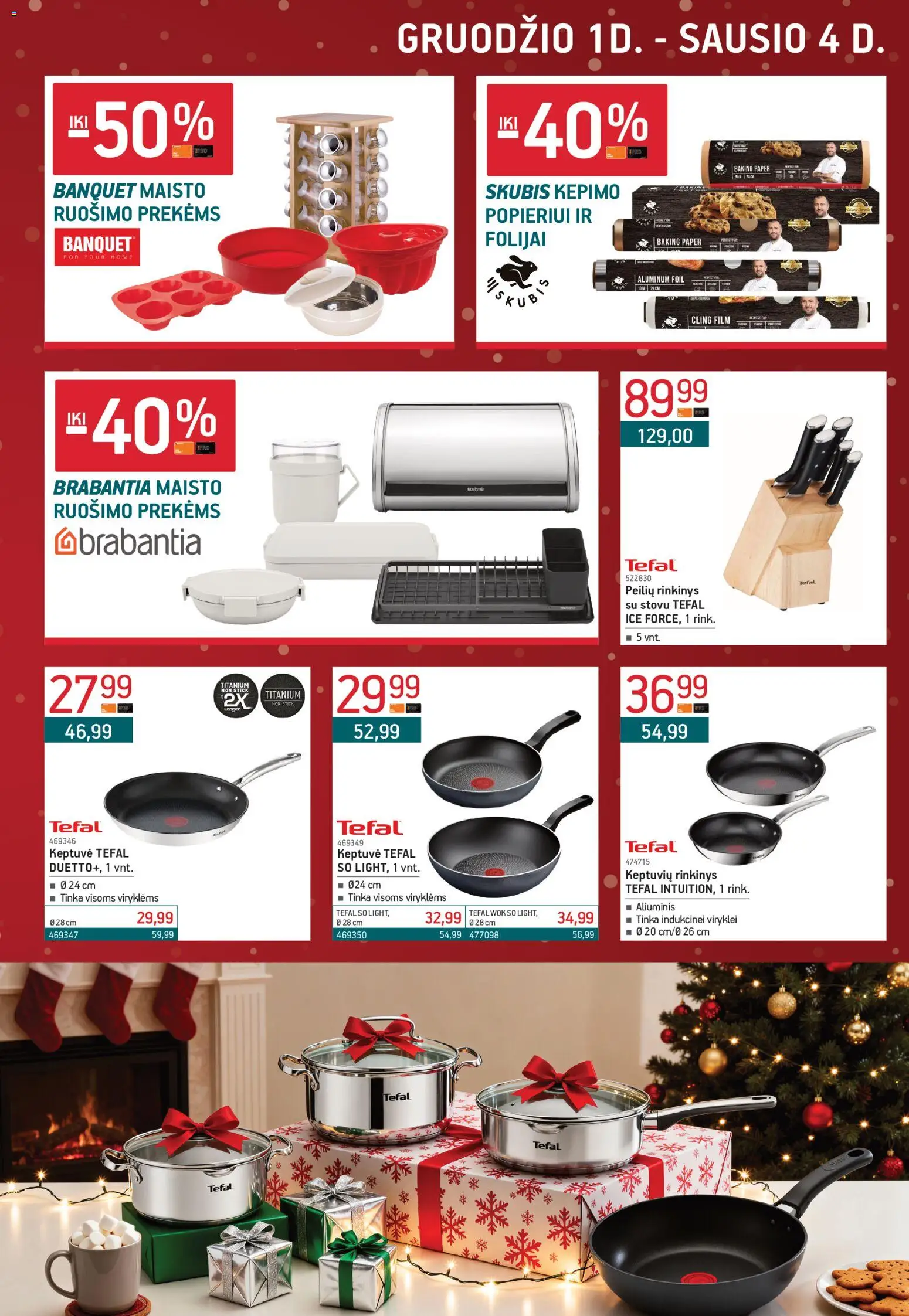 ERMITAŽAS akcijos nuo 01.12.2025 | Puslapis: 9 | Prekių: Keptuvė