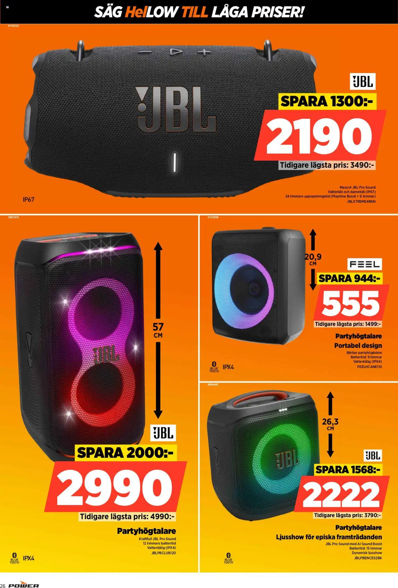 Power reklamblad aktuell från 16.10.2025 | Sida: 26 | Produkter: Såg