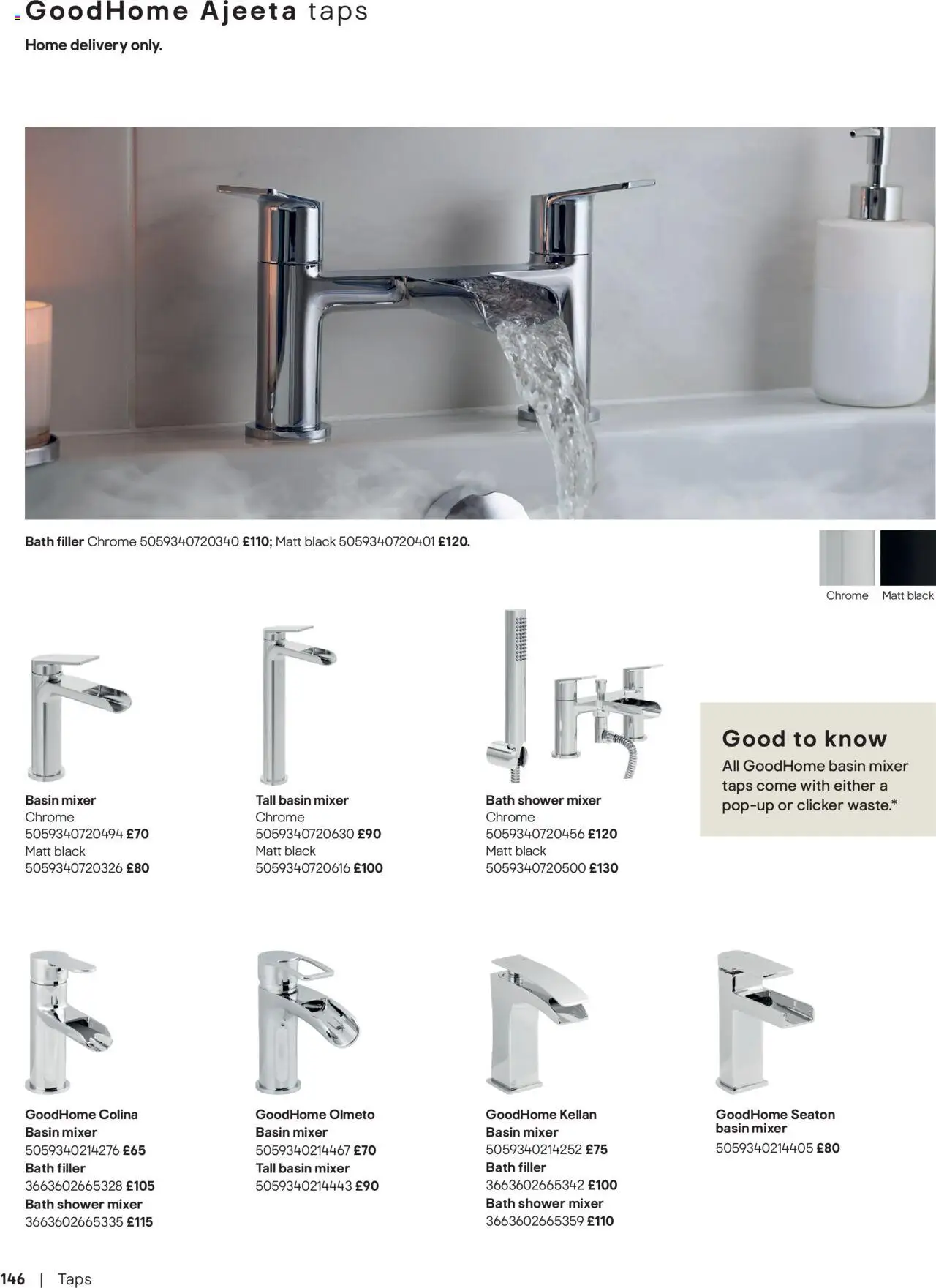  | Page: 146 | Products: Bath, Shower, Mixer