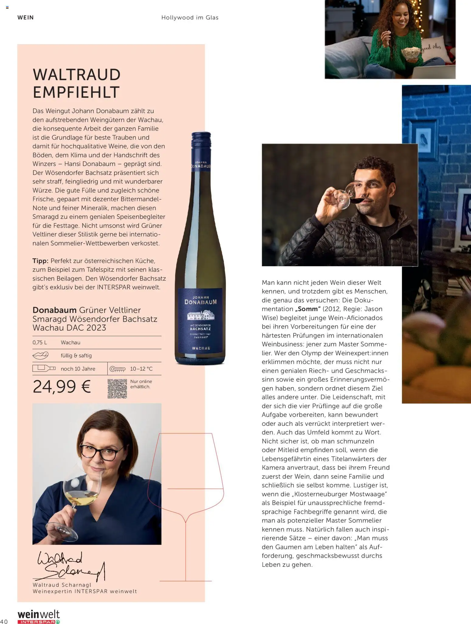 Interspar Meine Weinwelt Ausgabe Winter 2025 gültig ab 14.12.2025 | Seite: 40 | Produkte: Kamera, Wein