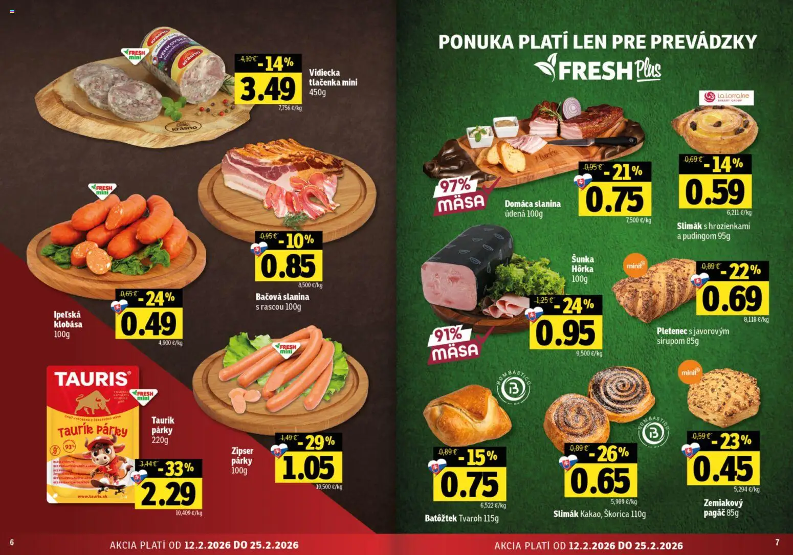 Nové Fresh akcie – leták je platný od 12.02.2026 | Strana: 4