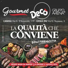 Anteprima del volantino Decò Gourmet - Sicilia catalogo valido a partire dal 12.08.2025