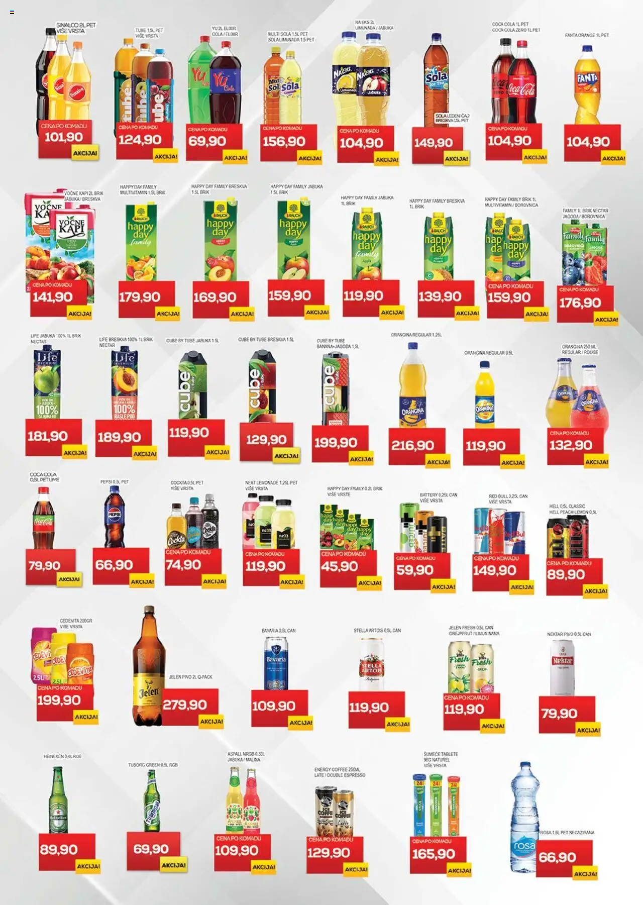 Medius katalog - važi od 21.10.2025 | Strana: 19 | Proizvode: Heineken, Nektar, Pivo, Pepsi