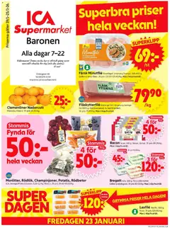 ICA Supermarket - Stockholm - Förhandsvisning av reklamblad från butik ICA Supermarket aktuell från 19.01.2026