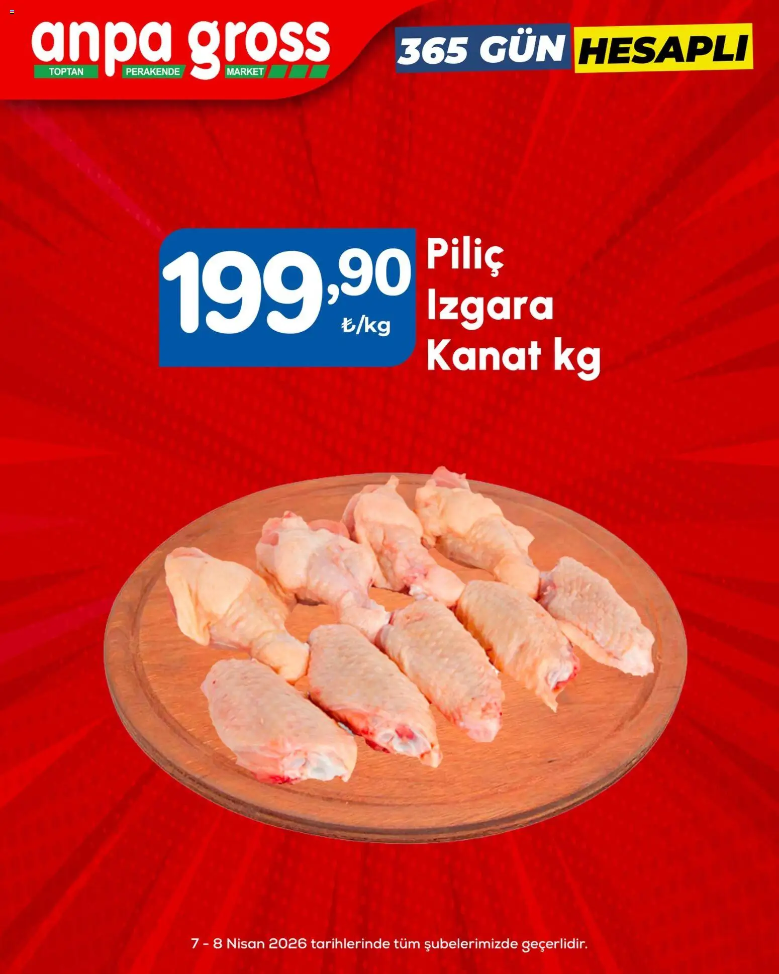 Anpa Gross - Piliç - 07.04.2026 tarihinden itibaren geçerlidir | Sayfa: 4 | Ürünler: Piliç, Izgara