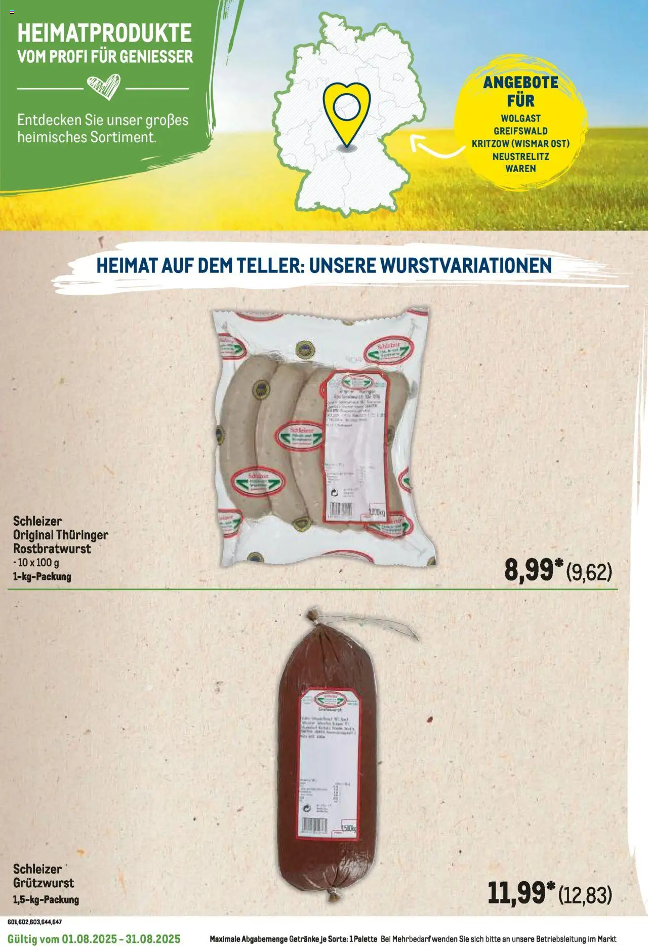 Metro Regionaler Flyer - gültig ab dem 01.08.2025 | Seite: 56