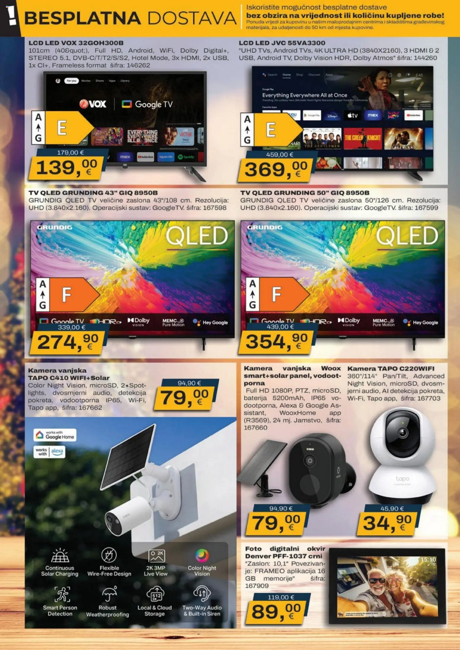 Vinkoprom katalog | vrijedi od 24.11.2025 | Stranica: 10 | Proizvodi: Baterija, Tv, Audio