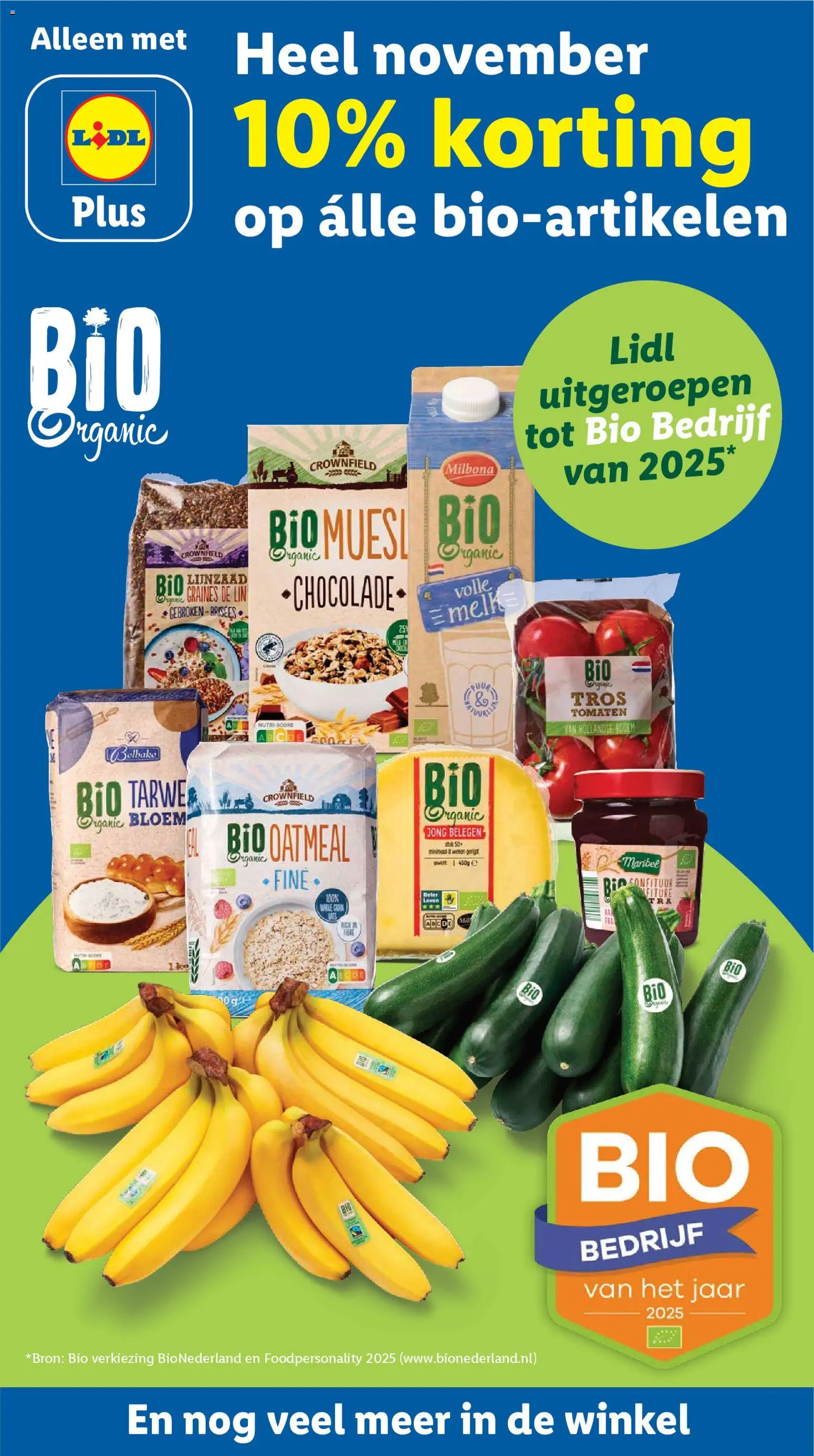 {H1} | Pagina: 21 | Producten: Courgette, Tomaten, Bananen, Volle melk