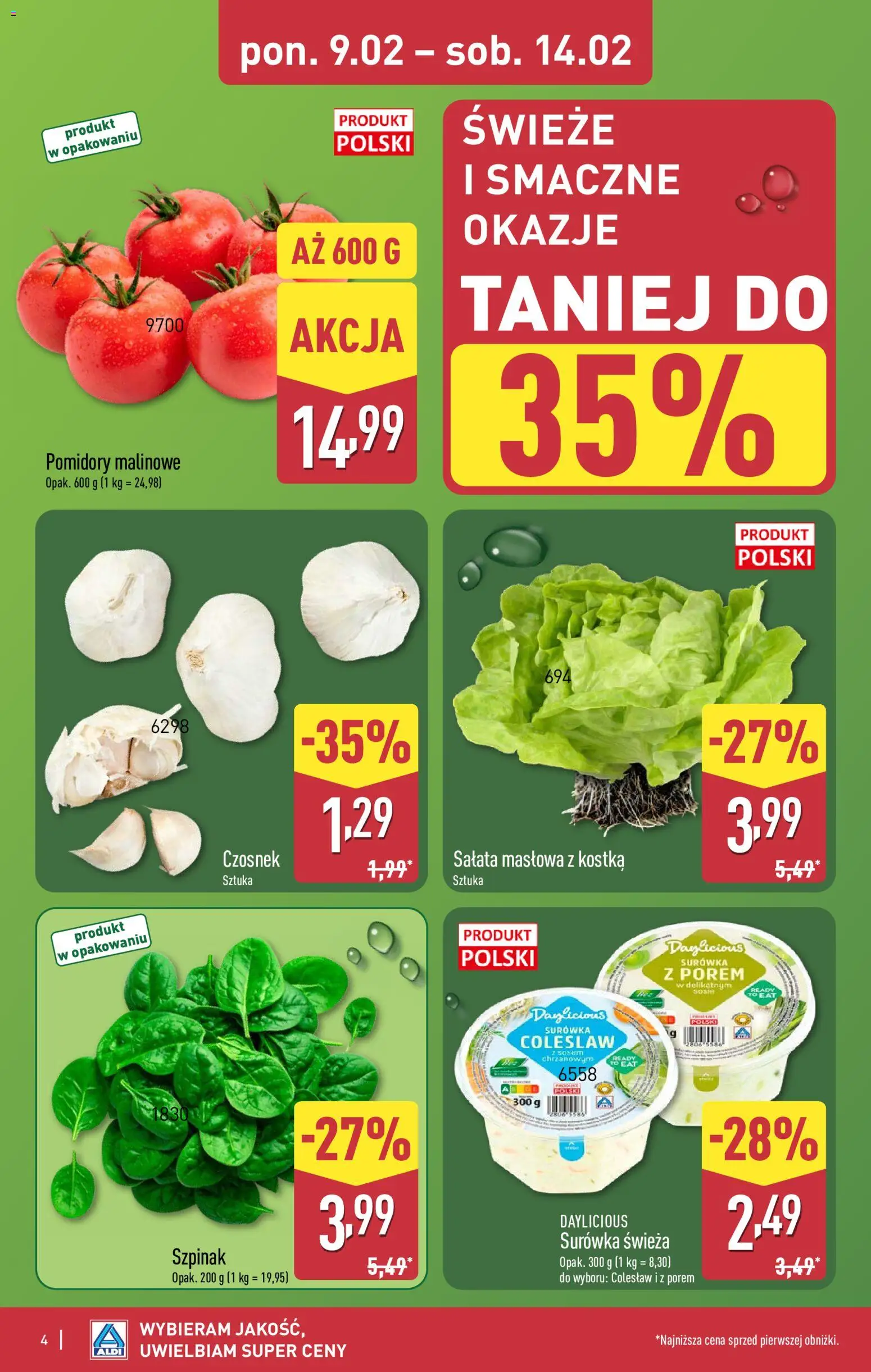 Aldi Gazetka od 09.02.2026 | Strona: 4