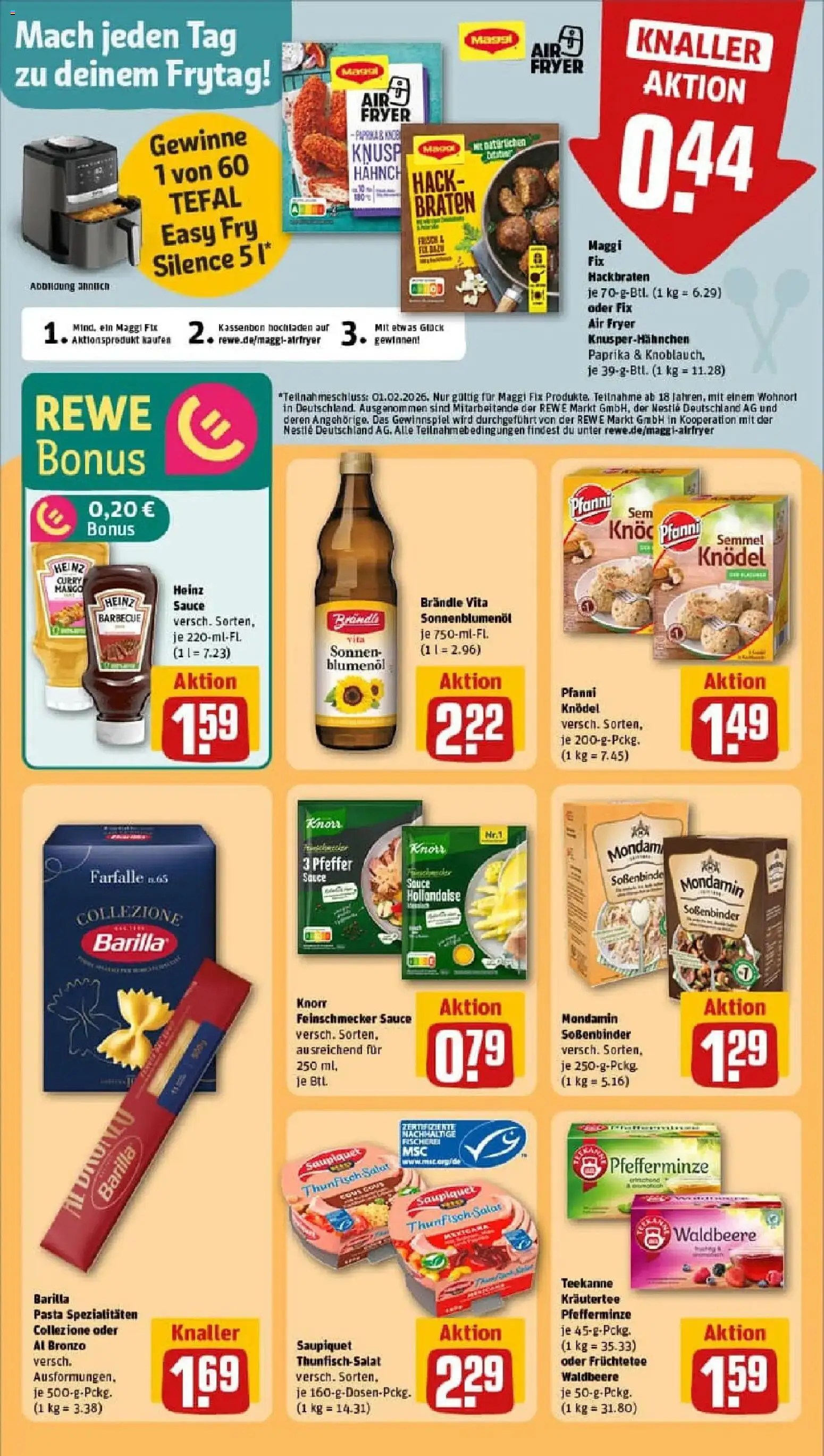 Rewe prospekt Oberhausen	 – gültig ab 11.01.2026 | Seite: 24 | Produkte: Maggi, Knorr, Paprika, Teekanne