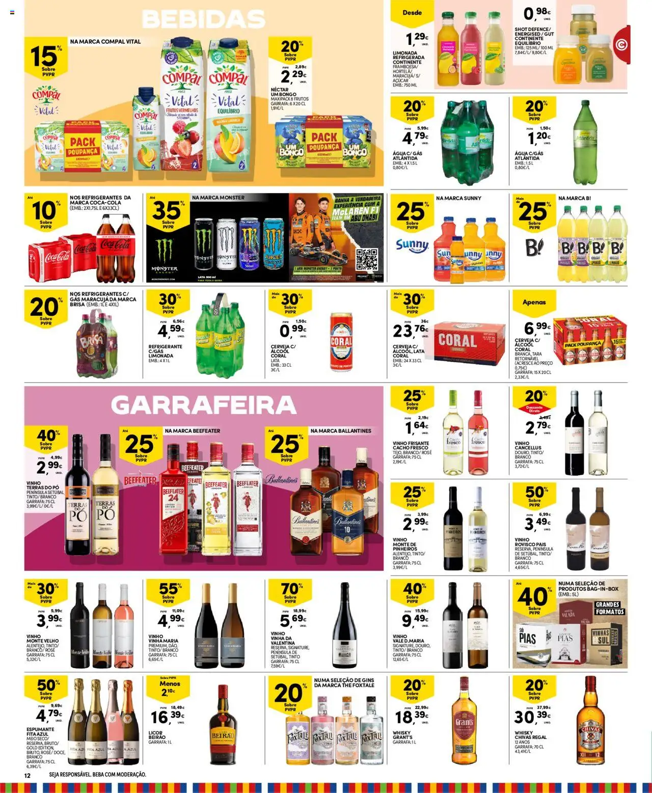 Continente - Madeira │ válido de 21.10.2025 | Página: 12 | Produtos: Refrigerante, Espumante, Pó, Vinho