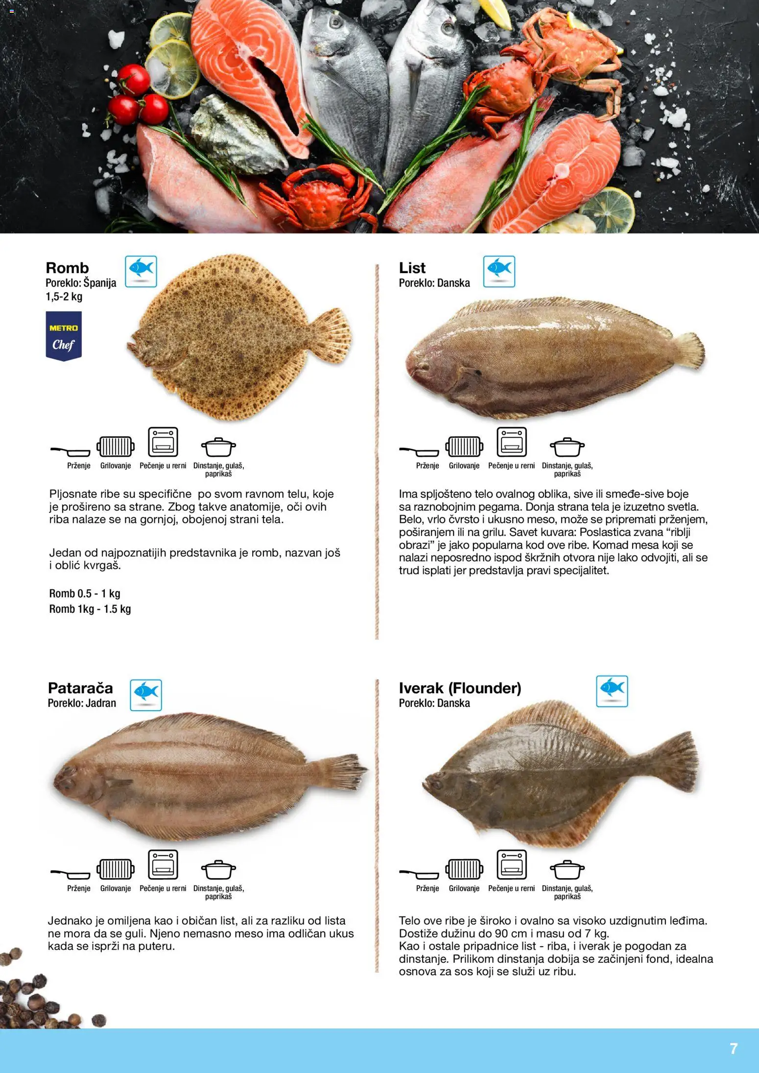 Metro katalog - važi od 10.12.2025 | Strana: 7 | Proizvode: Sos, Riba