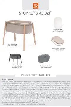 Anteprima del volantino Catalogo Camarette e Lettini Prenatal	 valido a partire dal 01.01.2025 | Pagina: 20 | Prodotti: Tè, Culla, Borsa, Materasso