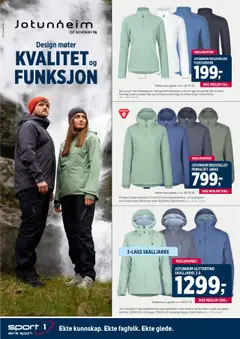 Forhåndsvisning av Sport 1 kundeavis gyldig fra 12.10.2025 | Side: 6 | Produkter: Jakke, Суміш дитяча