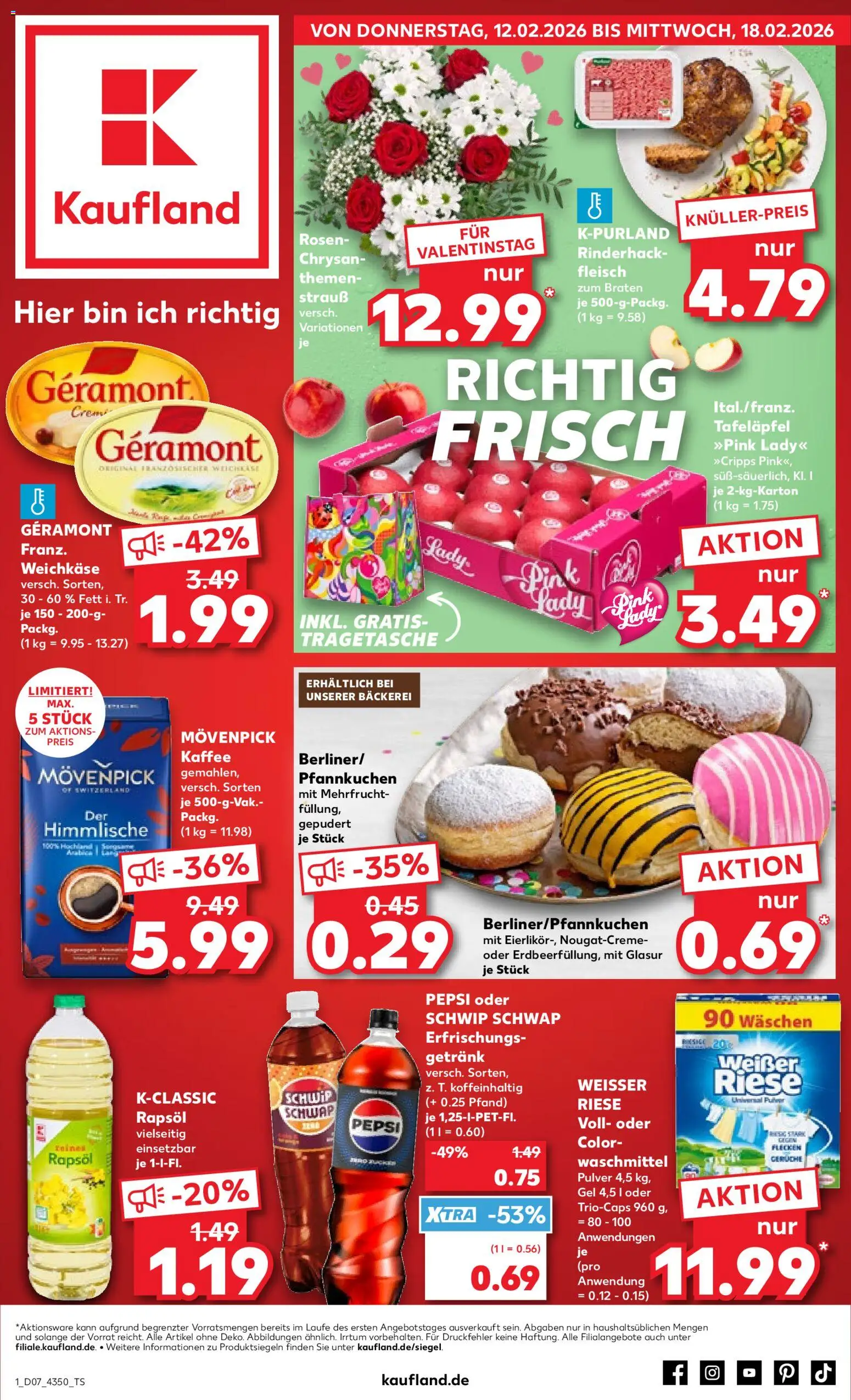 Kaufland prospekt Potsdam	 – gültig ab 12.02.2026 | Seite: 1