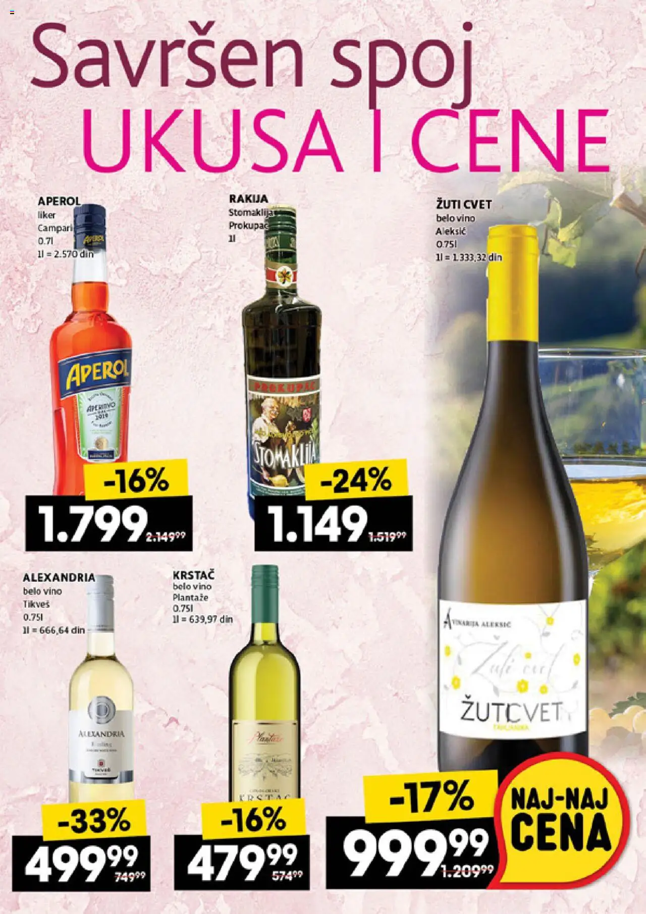 Roda katalog - važi od 21.08.2025 | Strana: 43 | Proizvode: Rakija, Belo vino, Vino