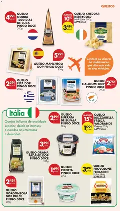 Pré-visualização QUEIJO MOZZARELLA FRESCA VALGRANDE Original, Fresh mozzarella cheese, original, 125g válido de 17.02.2026 | Página: 17